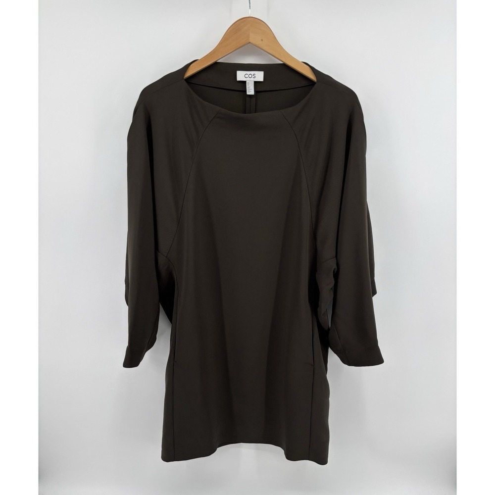COS Sculptural Mini Dress Sz 6 Lagenlook Minimalist Classic Chic $189